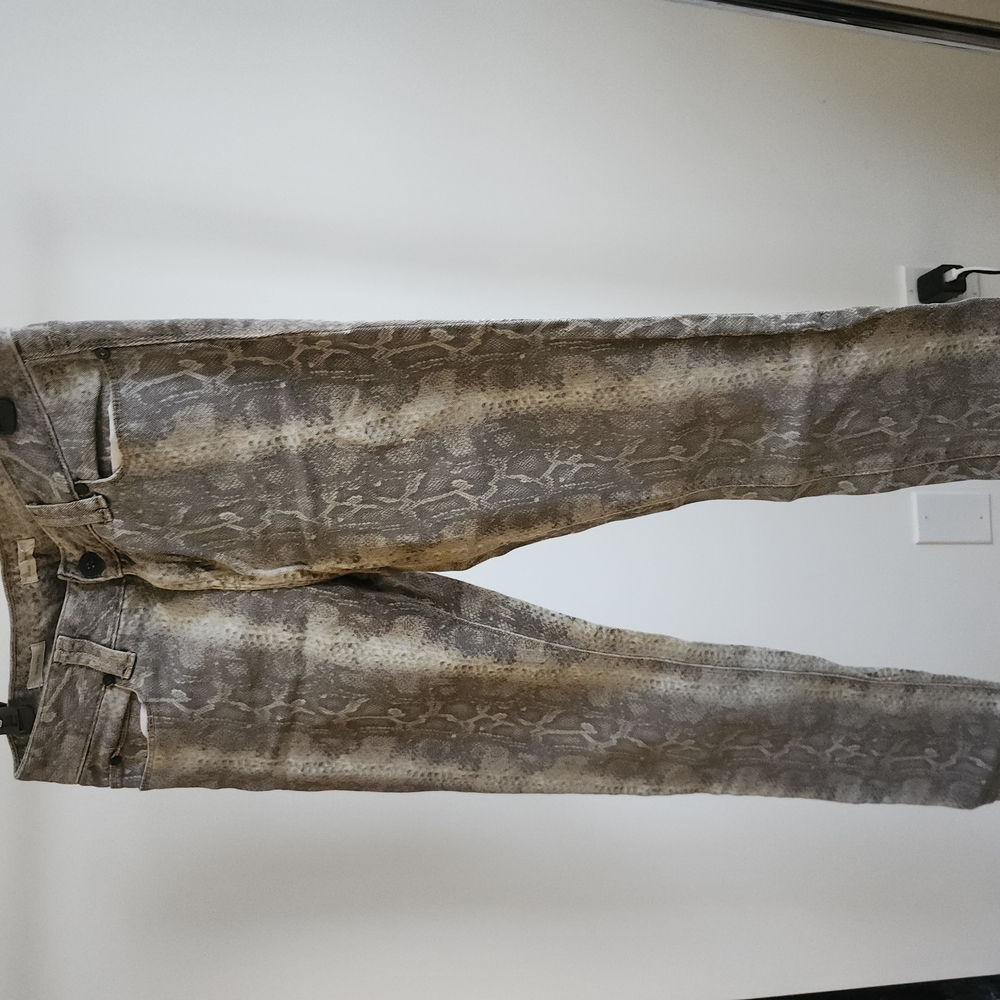 Snake Print Jeans - Picture 2 of 4